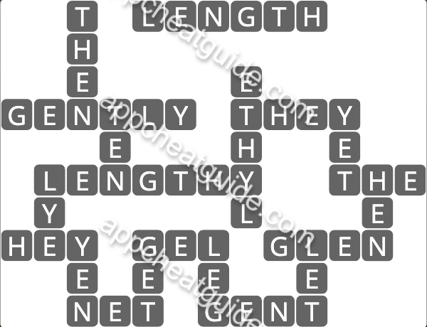 Wordscapes 2442 Calm 10  Tide answer image answer