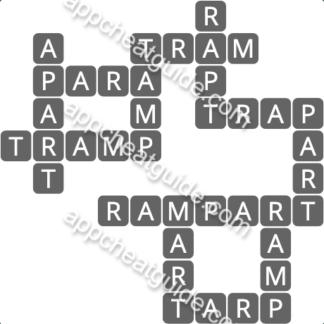 Wordscapes 2444 Calm 12  Tide answer image answer