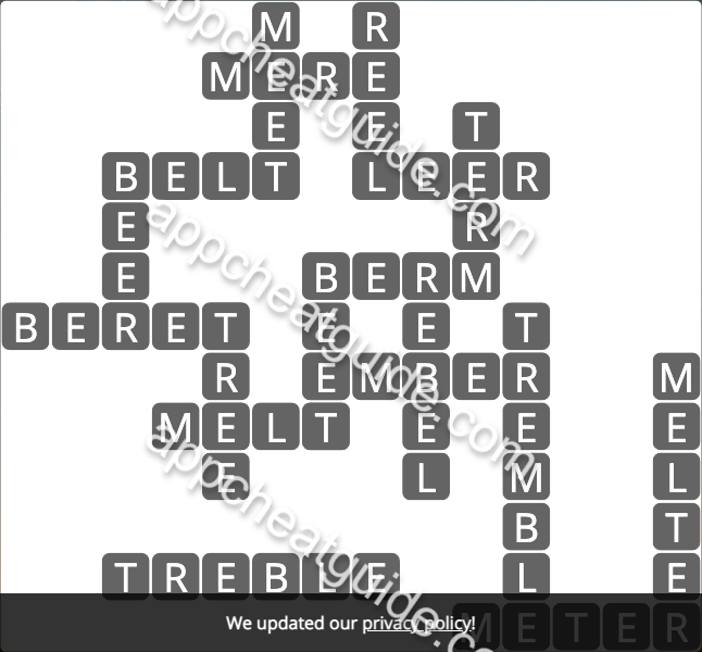 Wordscapes 2448 Calm 16  Tide answer image answer