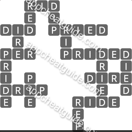 Wordscapes 2449 Breeze 1  Tide answer image answer