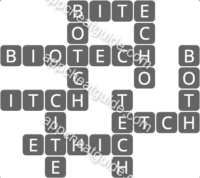 Wordscapes 2454 Breeze 6  Tide answer image answer