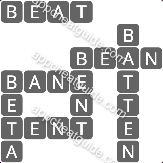 Wordscapes 2462 Breeze 14  Tide answer image answer