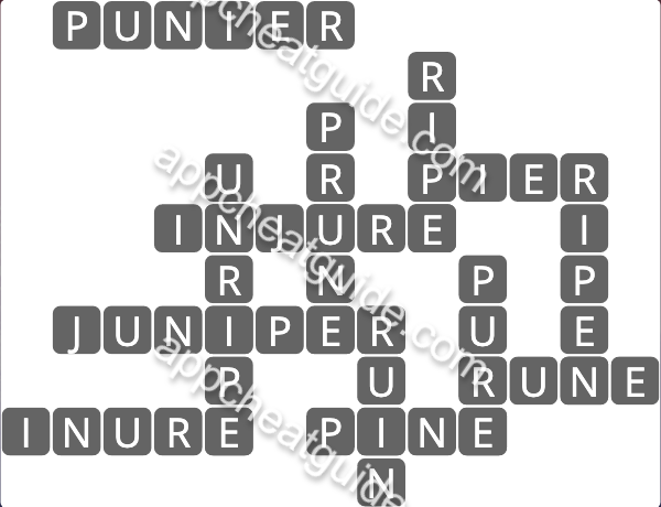 Wordscapes 2464 Breeze 16  Tide answer image answer