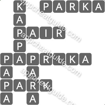 Wordscapes 2466 Float 2 Tide answer image answer