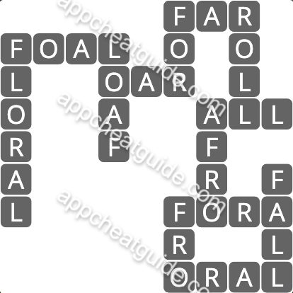 Wordscapes 2483 River 3  Passage answer image answer