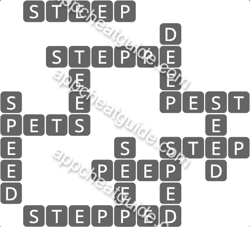 Wordscapes 2492 River 12  Passage answer image answer