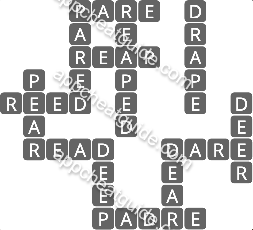 Wordscapes 2502 Curve 6 Passage answer image answer