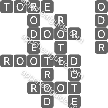 Wordscapes 2511 Curve 15 Passage answer image answer