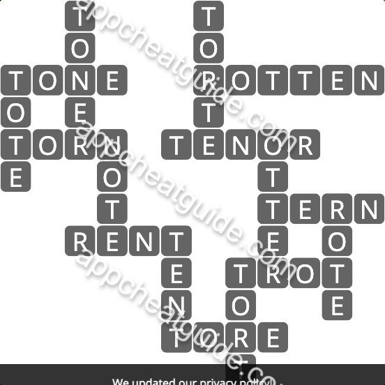 Wordscapes 2528 Hole 16  Passage answer image answer