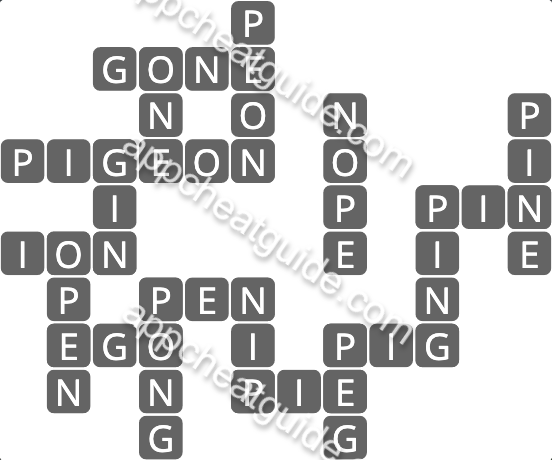 Wordscapes 2529 Mist 1  Passage answer image answer