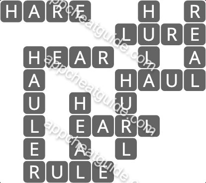 Wordscapes 2531 Mist 3  Passage answer image answer