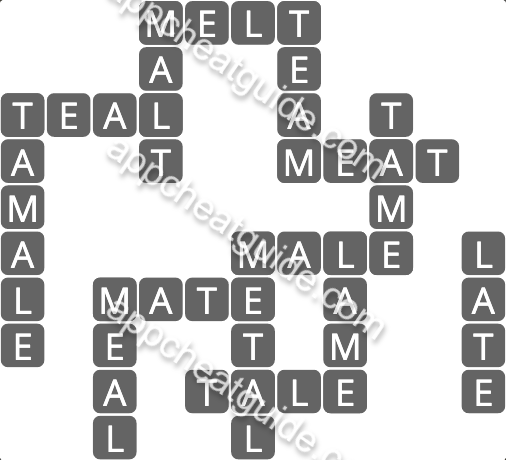 Wordscapes 2536 Mist 8  Passage answer image answer