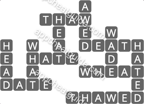 Wordscapes 2542 Mist 14  Passage answer image answer