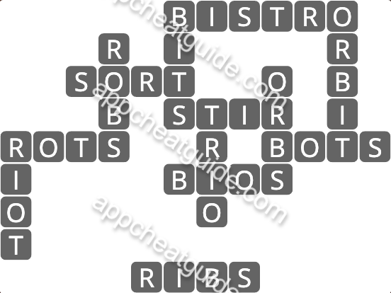 Wordscapes 2595 Lake 3  Air answer image answer