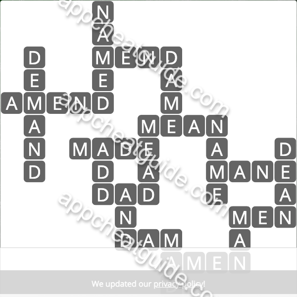 Wordscapes 2597 Lake 5 Air answer image answer