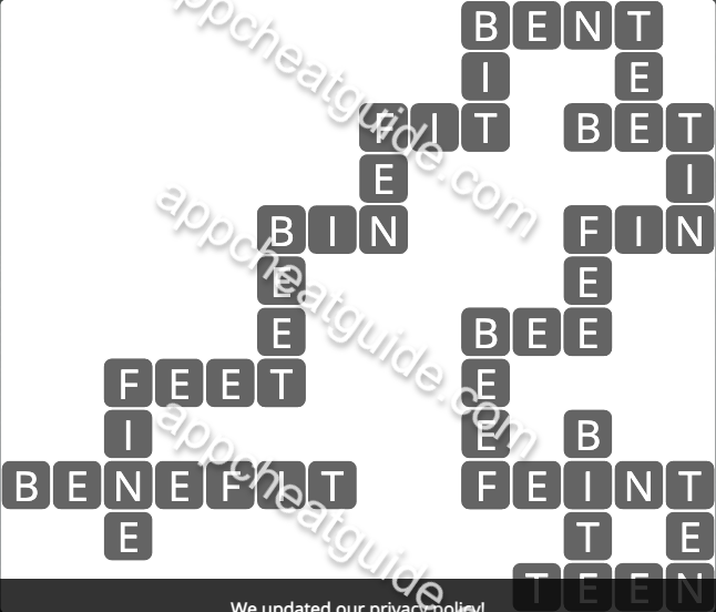 Wordscapes 2619 Vast 11  Air answer image answer