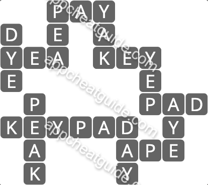 Wordscapes 2773 Peace 5 Peak answer image answer