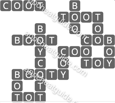 Wordscapes 2797 Crest 13  Peak answer image answer