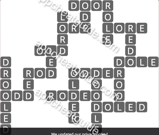 Wordscapes 2842 Light 10  Ice answer image answer