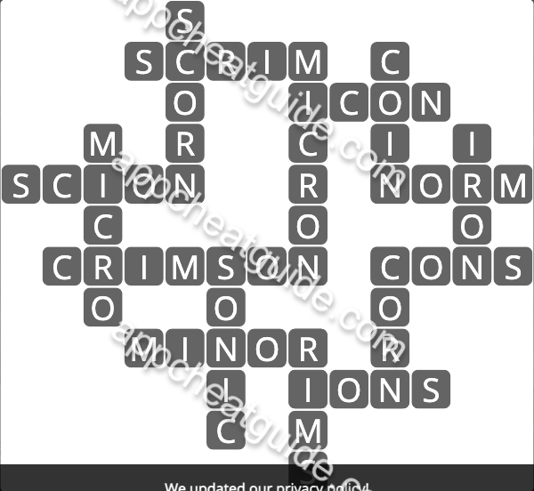 Wordscapes 2864 Melt 16  Ice answer image answer