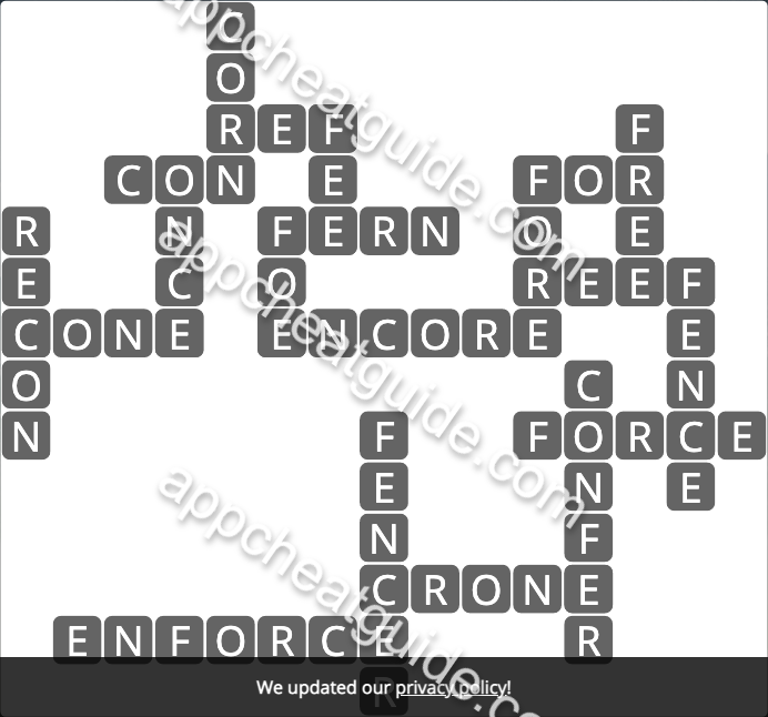 Wordscapes 3024 Oak 16  Fall answer image answer