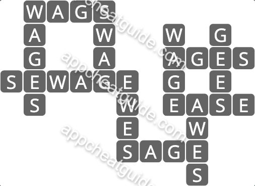 Wordscapes 305 Coast 1  Tropic answer image answer