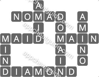 Wordscapes 3154 Far 2  Rows answer image answer