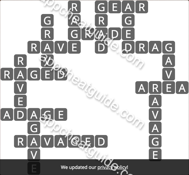 Wordscapes 3376 Below 16  Precipice answer image answer