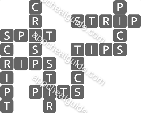 Wordscapes 3557 Crest 5  Reflect answer image answer