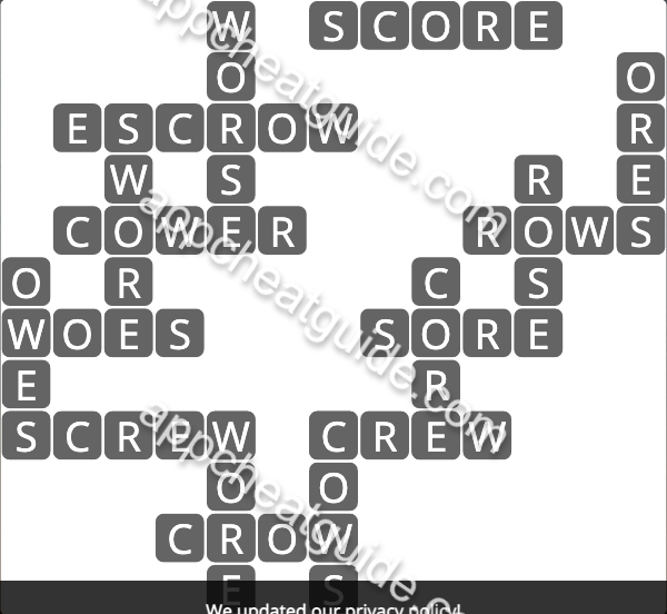 Wordscapes 3564 Crest 12  Reflect answer image answer