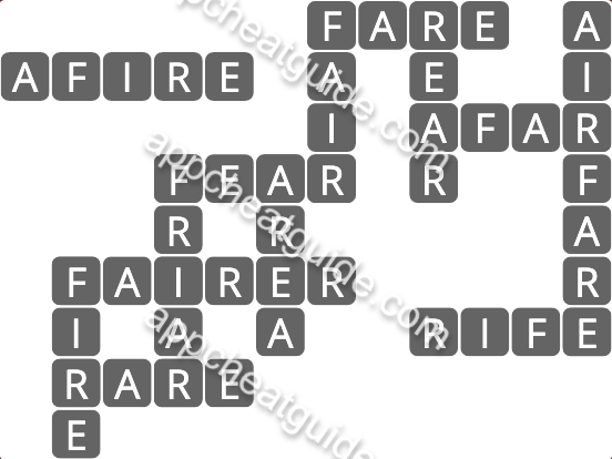 Wordscapes 3576 Ripple 8  Reflect answer image answer