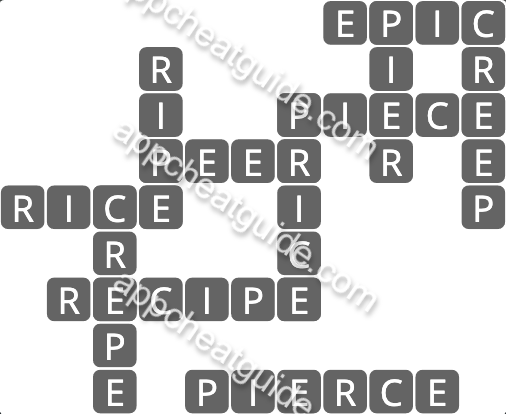 Wordscapes 408 Chill 8  Winter answer image answer