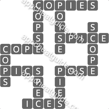 Wordscapes 424 Bite 8  Winter answer image answer