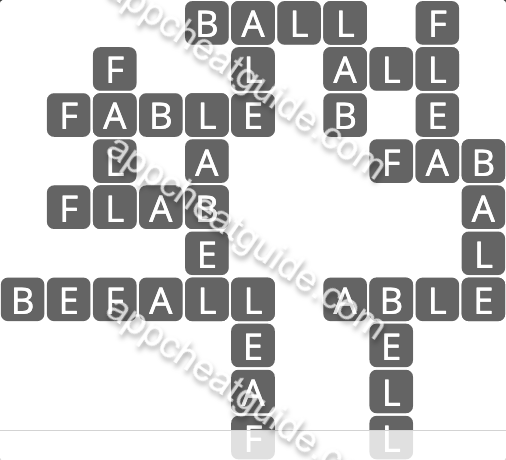 Wordscapes 430 Bite 14  Winter answer image answer