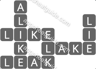 Wordscapes 44 Flow 12  Forest answer image answer