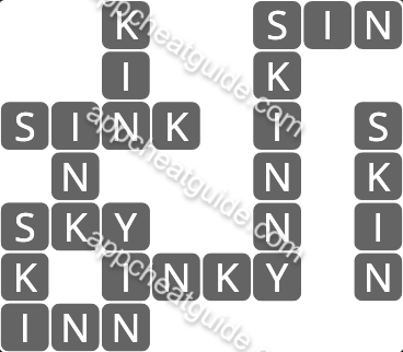 Wordscapes 447 Flake 15  Winter answer image answer