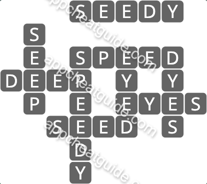 Wordscapes 454 White 6  Winter answer image answer