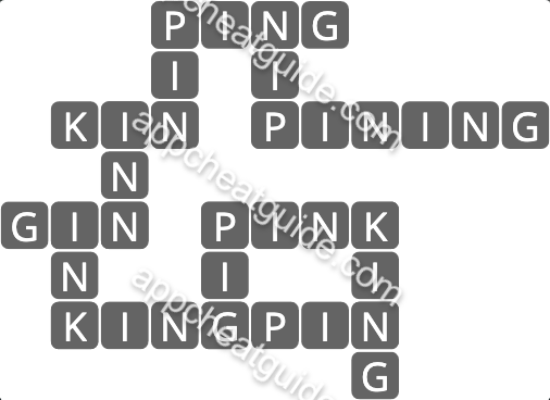 Wordscapes 4659 Seed 3  Thrive answer image answer