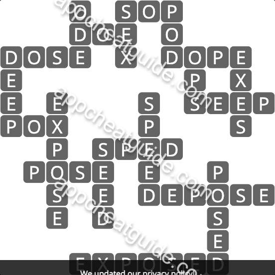 Wordscapes 5224 Erode 8  Wildwood answer image answer