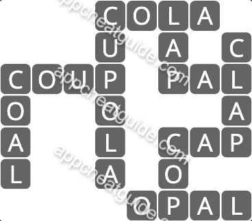 Wordscapes 5233 Solice 1  Wildwood answer image answer