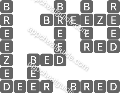 Wordscapes 5239 Solice 7  Wildwood answer image answer