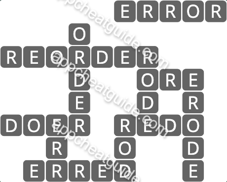 Wordscapes 5242 Solice 10  Wildwood answer image answer