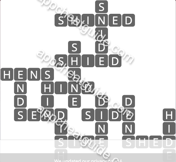Wordscapes 5248 Solice 16  Wildwood answer image answer