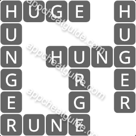 Wordscapes 5255 Adrift 7  Wildwood answer image answer