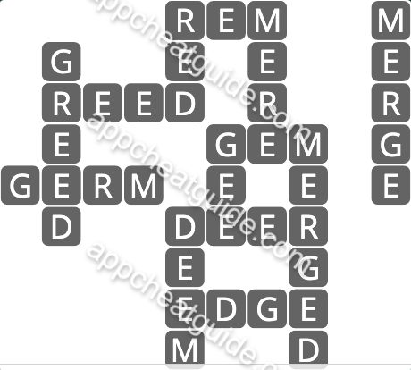 Wordscapes 554 Seed 10  Flora answer image answer