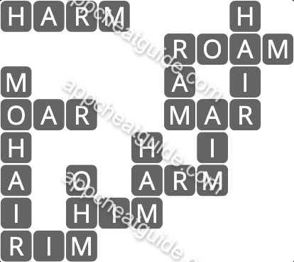 Wordscapes 5645 Free 13  Summit answer image answer