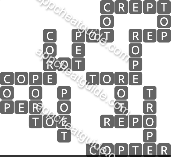 Wordscapes 5668 Reach 4  Summit answer image answer