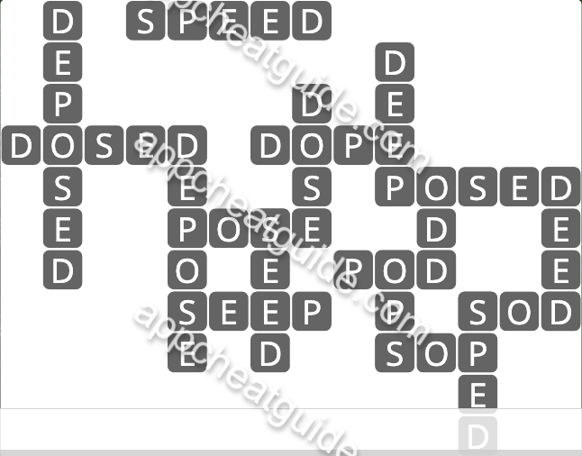 Wordscapes 5672 Reach 8  Summit answer image answer