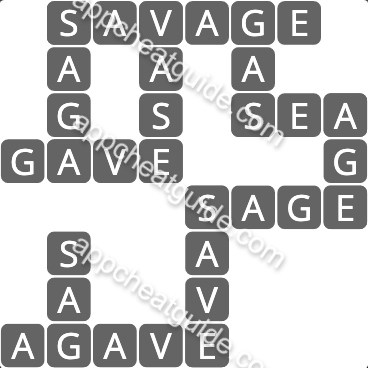 Wordscapes 597 Red 5  Autumn answer image answer