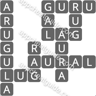 Wordscapes 6004 River 4  Master answer image answer